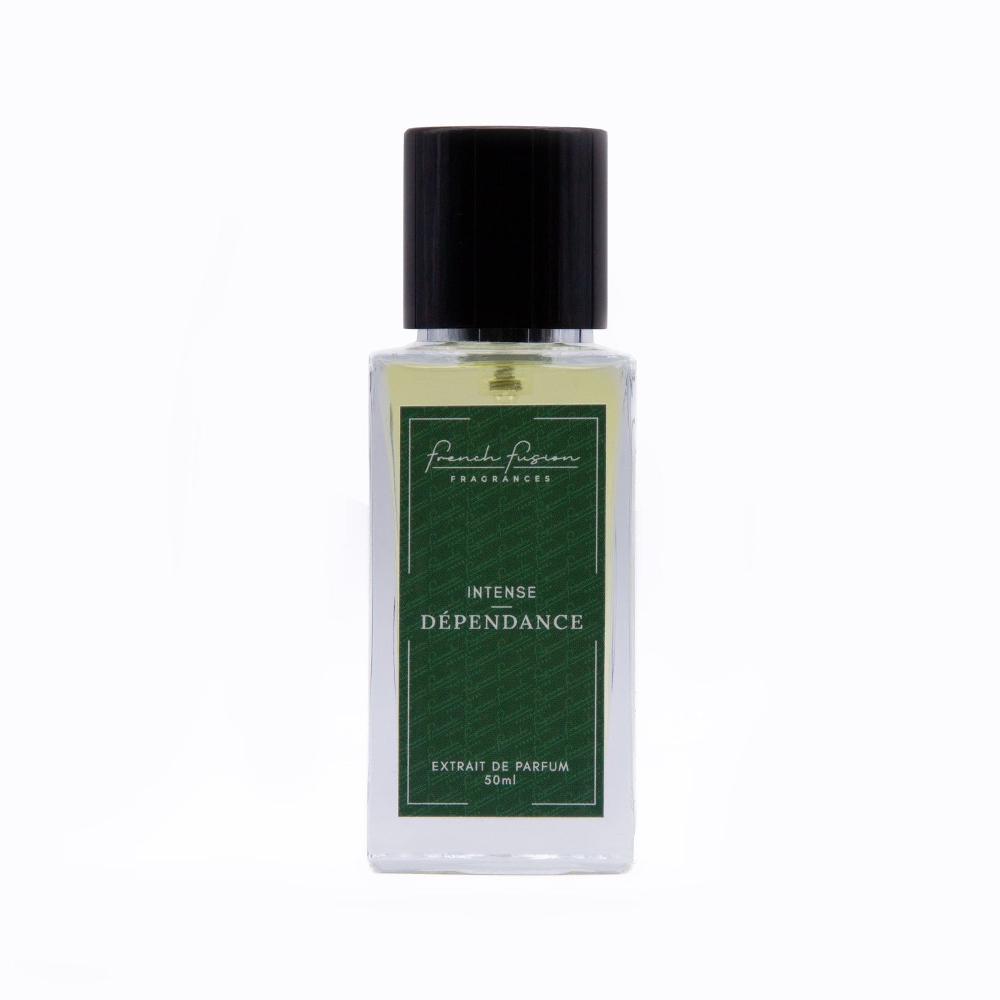 Intense Dépendance – parfum intense mixte, flacon face élégant au design luxe