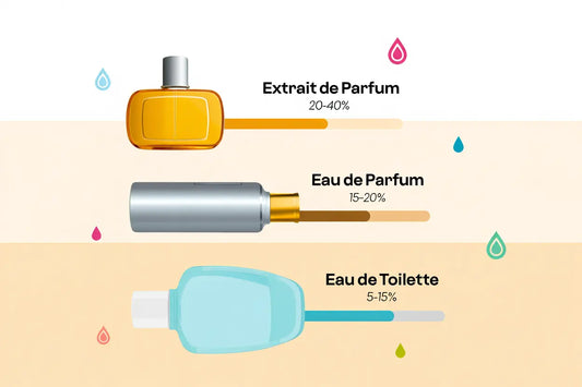Eau de parfum ou parfum : quelle différence de concentration ?