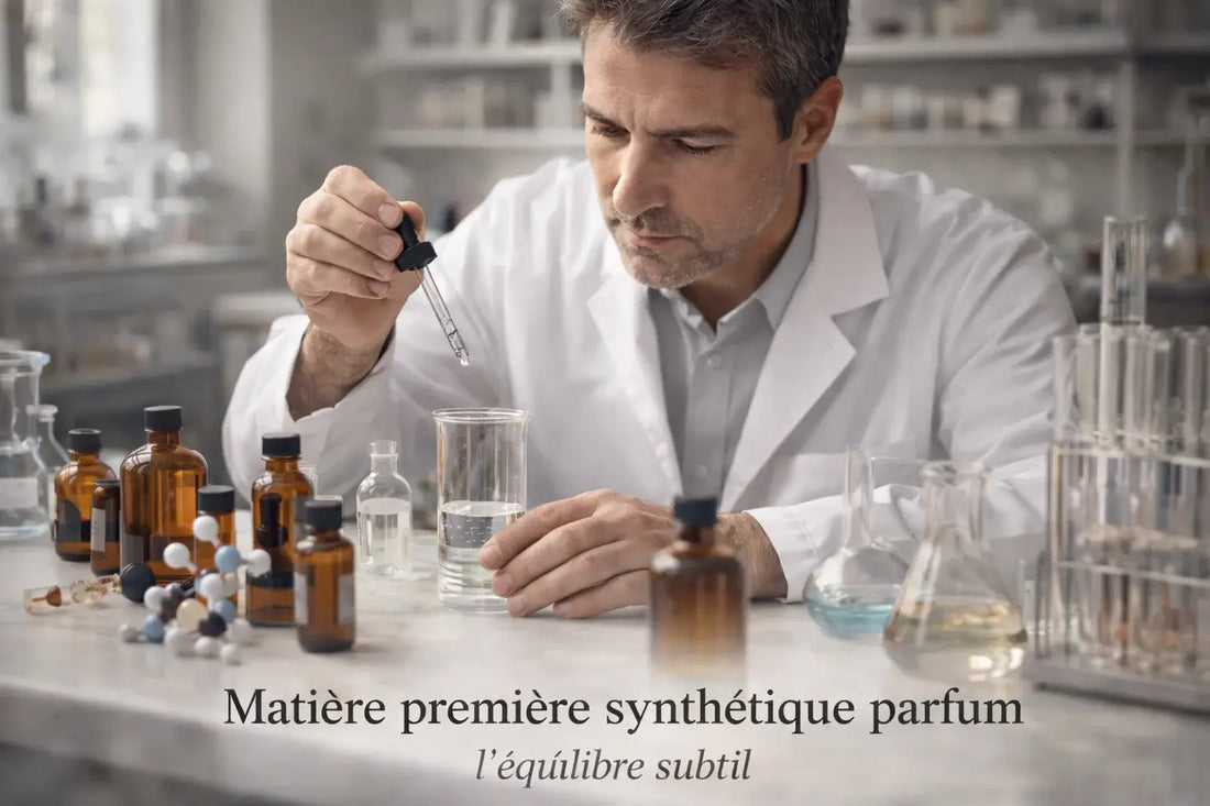 Matière première synthétique parfum : l'équilibre subtil