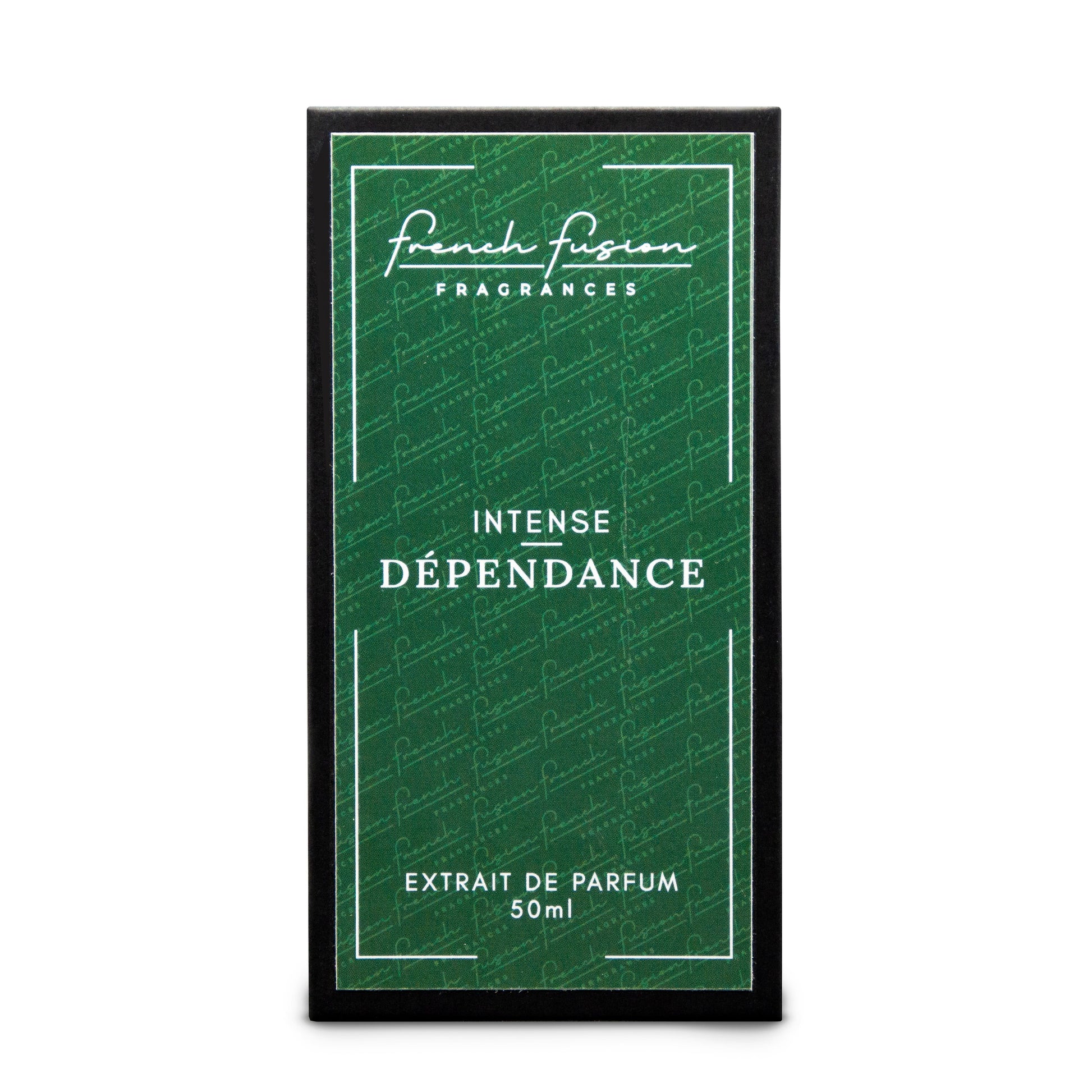 Boîte parfum Intense Dépendance – parfum de niche artisanal mixte, style premium